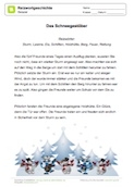 Reizwortgeschichte: Das Schneegestöber Reizwortgeschichte: Das Schneegestöber